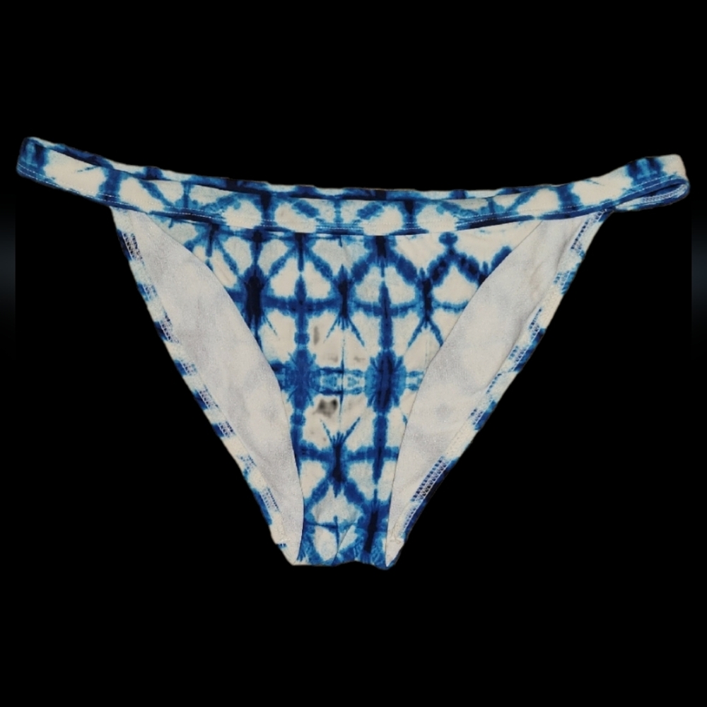 Cikada Blue Tie-Dye Bikini Bottom Small Size